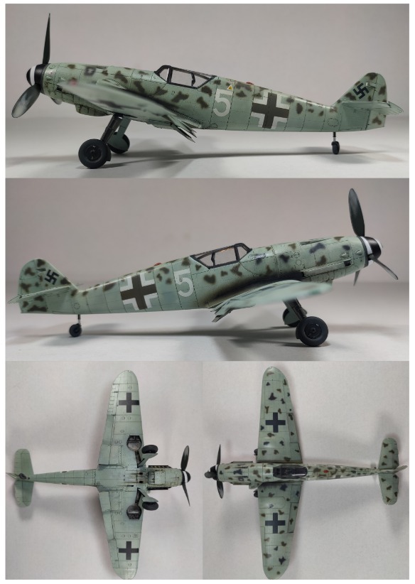 33011 1/32 Bf 109K-4 white 5 (masks for crosses, numbers and spiral)