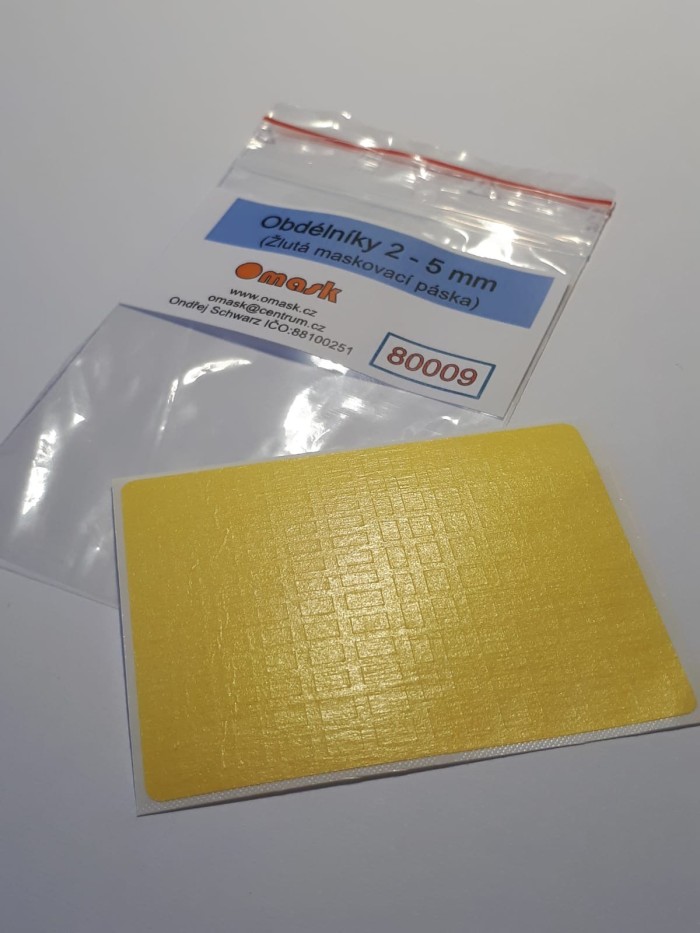 80009 Masky obdélníčků 2-5mm (kabuki)