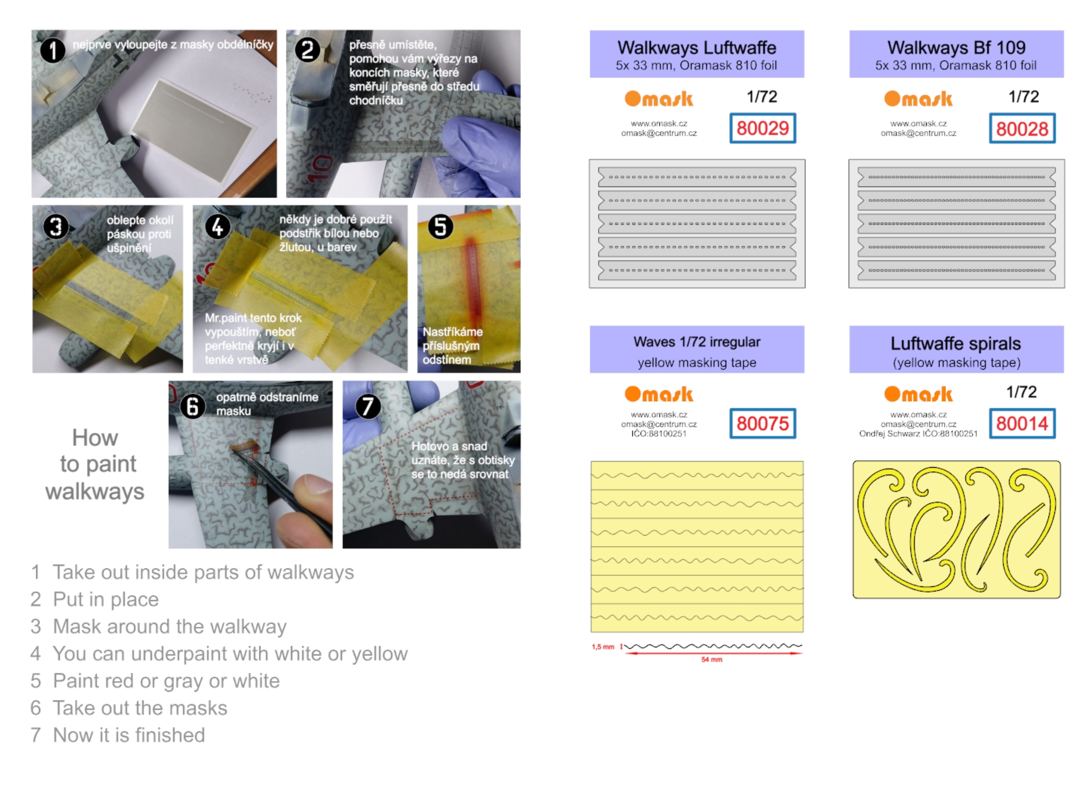 80079 1/72 Luftwaffe set 1 (80014, 80028, 80029, 80075)