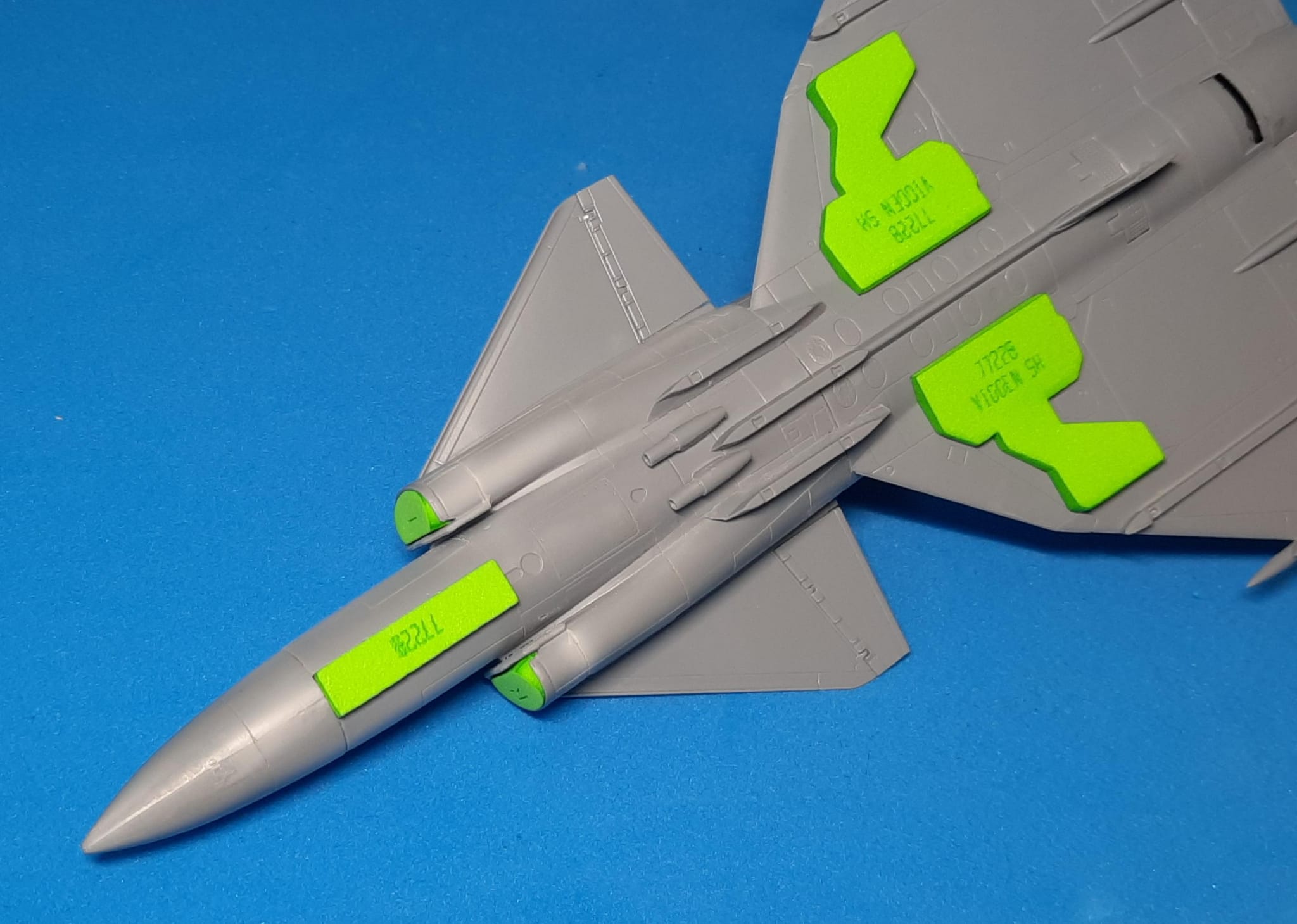 77228 1/72 AJ 37 Viggen wheel bay plugs (for Special Hobby)