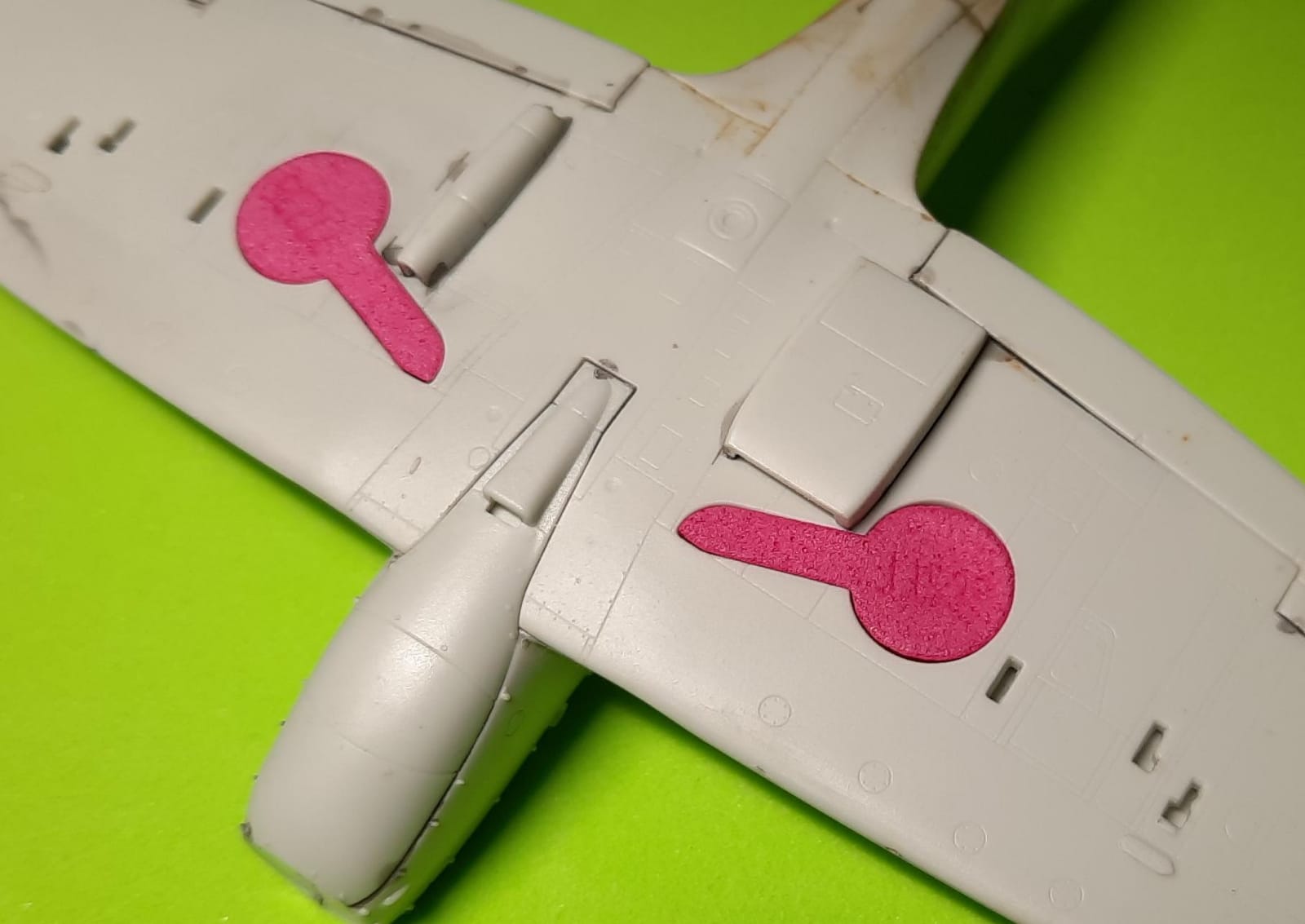 77235 1/72 Spitfire Mk.II wheel bay plugs (for Revell)