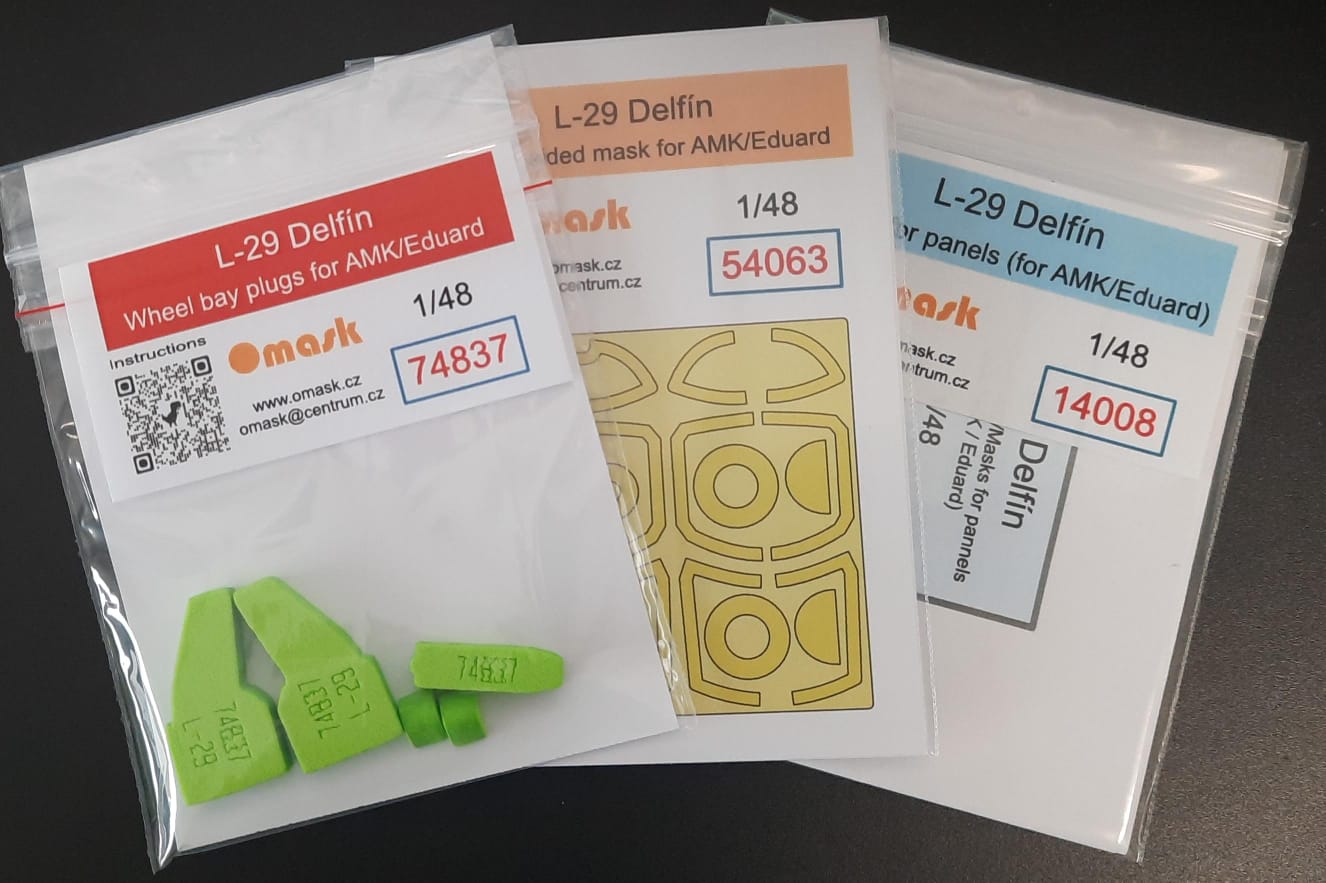 X4802 1/48 L-29 Delfín O-max set (for AMK/Eduard)