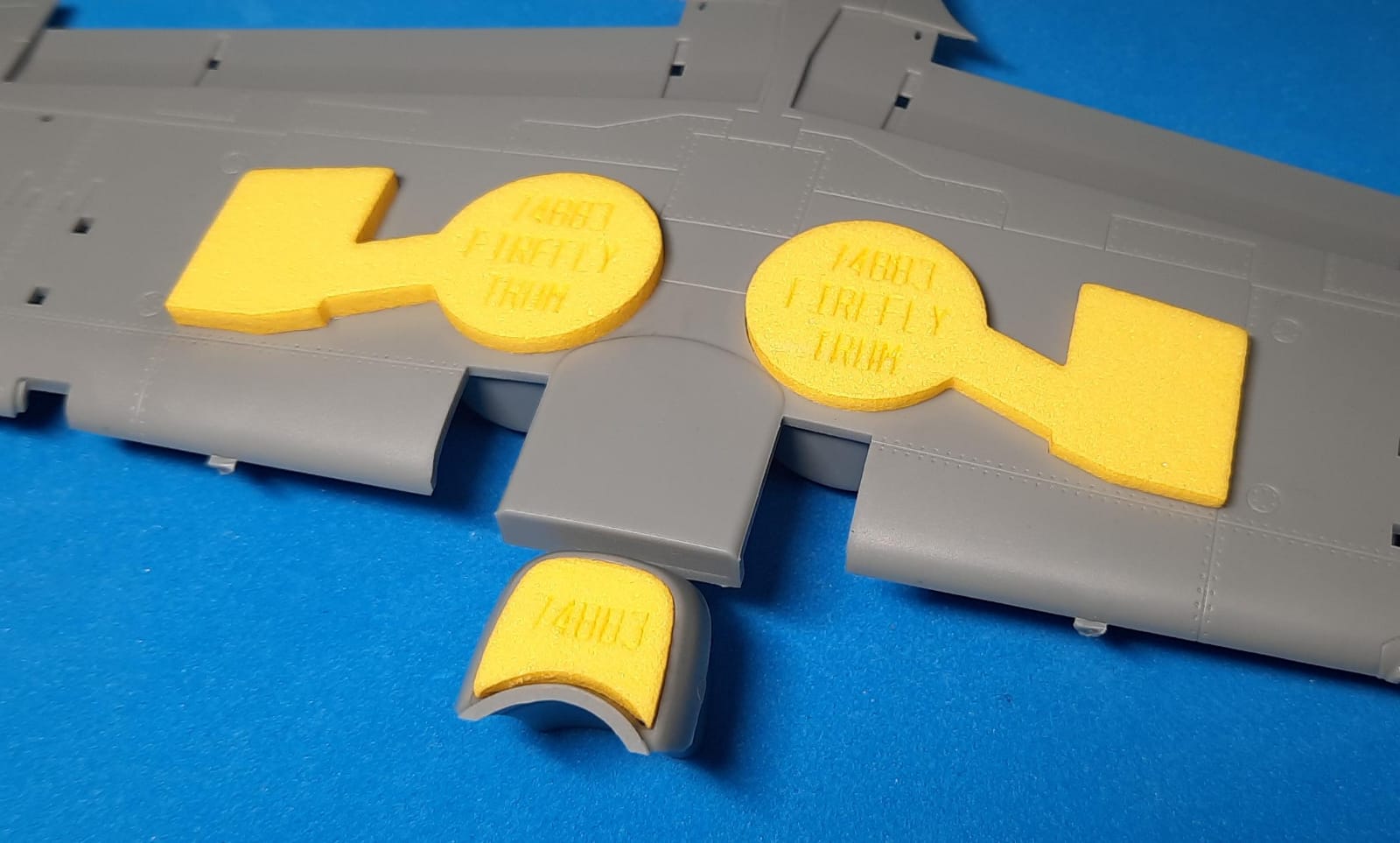 74883 1/48 Fairey Firefly Mk.I wheel bay plugs (for Trumpeter)