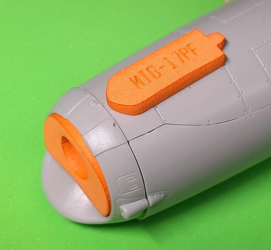 74884 1/48 Mig-17 PF/PFU wheel bay plugs (for Trumpeter)