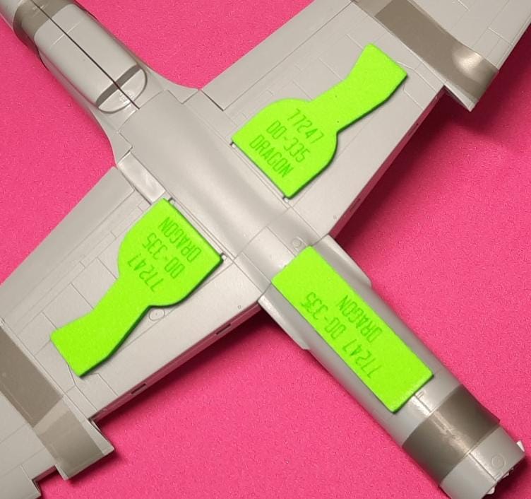 77247 1/72 Do-335 Pfeil wheel bay plugs (for Dragon/Revell/Hobby 2000)