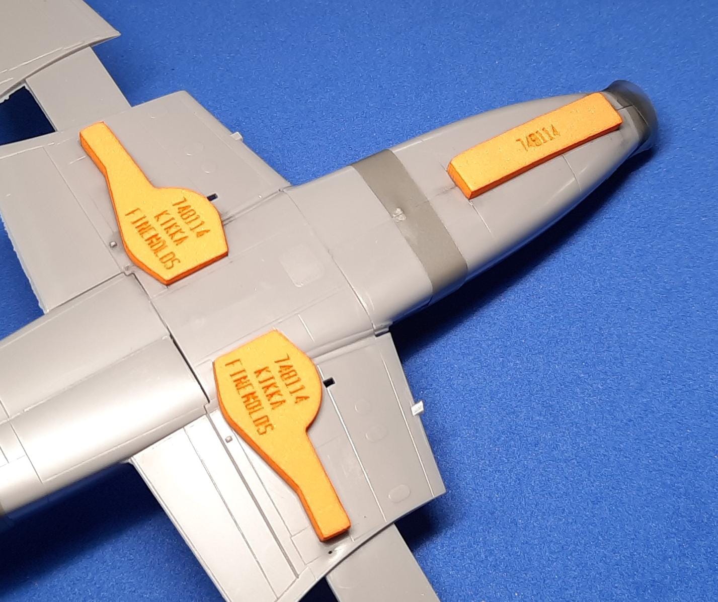 748114 1/48 Nakajima Kikka wheel bay plugs (for Finemolds)