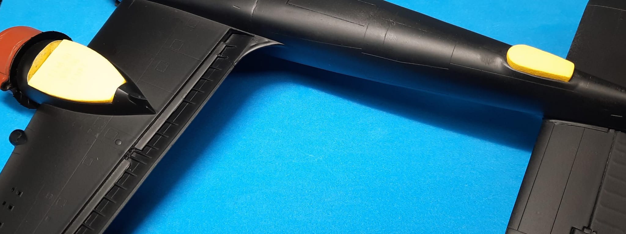 74877 1/48 Bristol Beaufighter wheel bay plugs (for Revell)