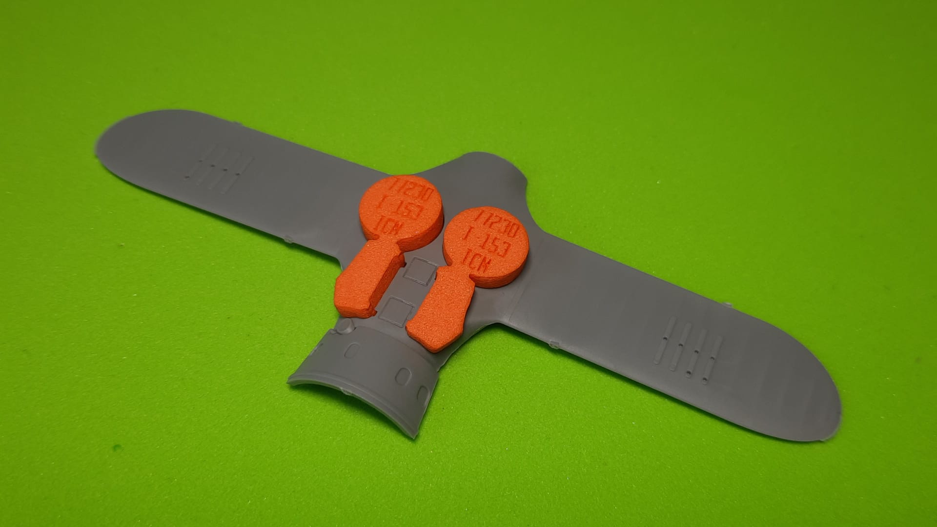 77230 1/72 I-153 wheel bay plugs (for ICM)