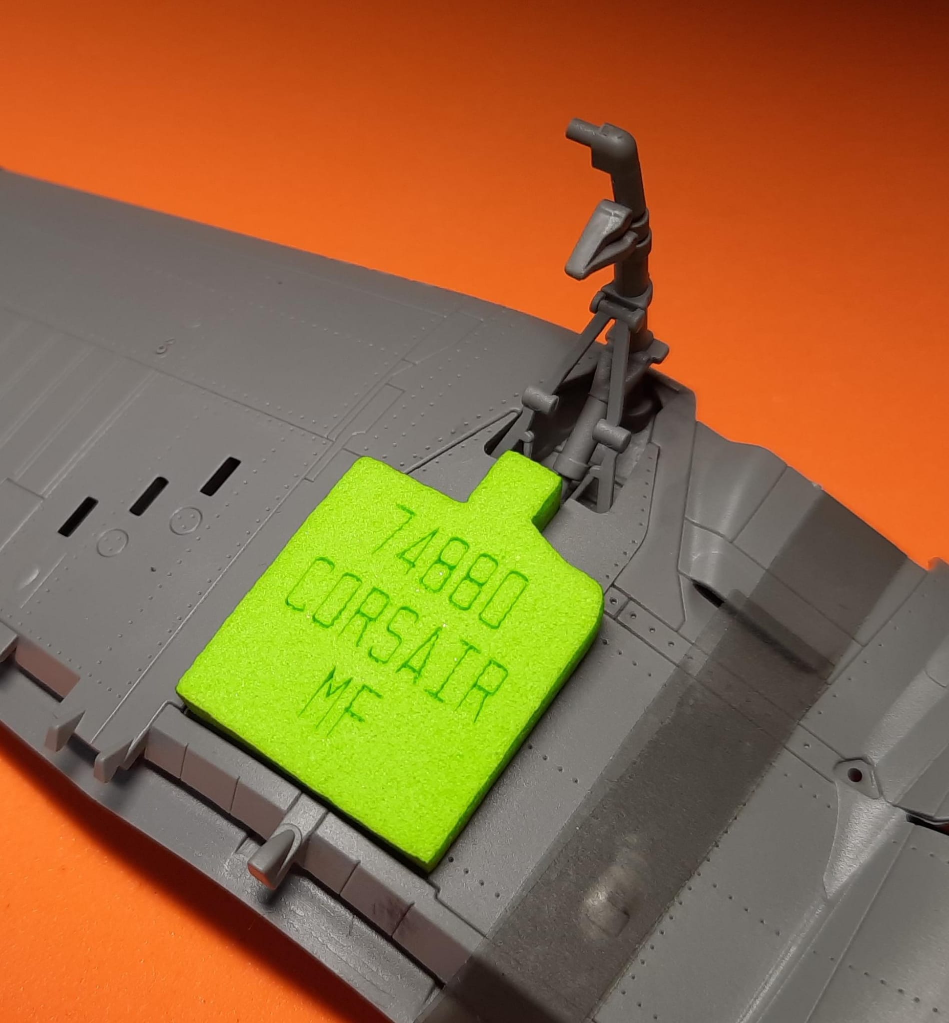 74880 1/48 F4U-1A/2 Corsair wheel bay plugs (for Magic Factory)