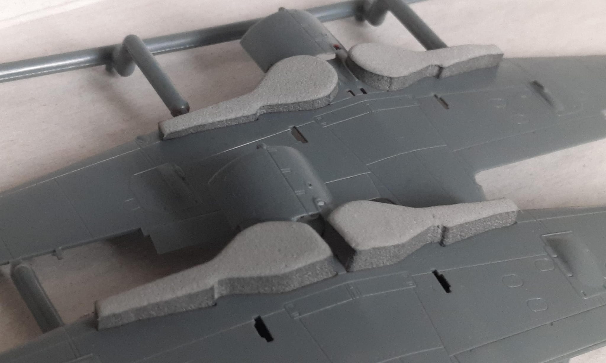 77201 1/72 Fw 190 A-5 + A-8/F wheel bay plugs (for Eduard)