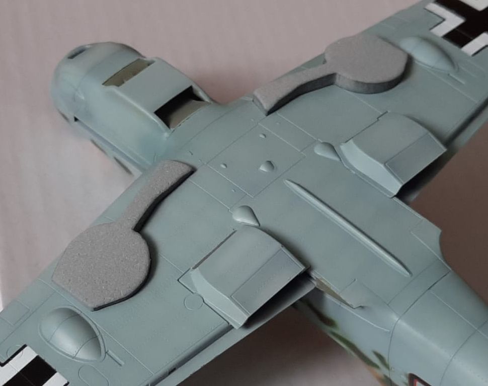 74803 1/48 Bf 109 E wheel bay plugs (for Eduard)