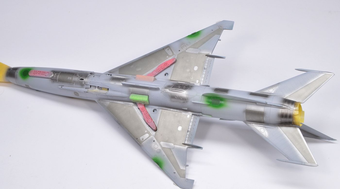 14012 1/48 Mig-21 F masks for panels (Eduard)