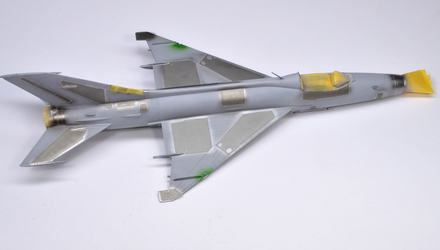 14012 1/48 Mig-21 F masks for panels (Eduard)