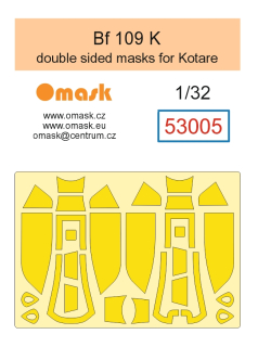 53005 1/32 Bf 109 K double sided masks (for Kotare)