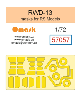 57057 1/72 RWD-13 mask (for RS Models)