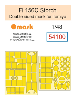 54100 1/48 Fi 156C Storch double sided mask (for Tamiya)