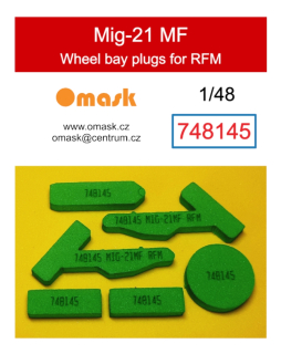 748145 1/48 MIG-21MF wheel bay plugs (for RFM)