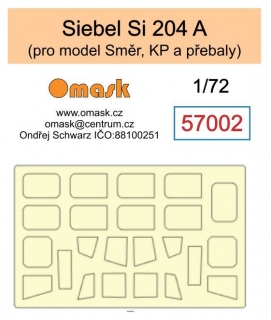 57002 1/72 Siebel Si 204 A (Směr, KP a přebaly)