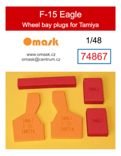 74867 1/48 F-15 Eagle wheel bay plugs (for Tamiya)