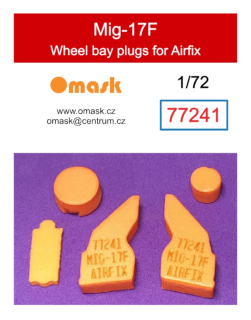 77241 1/72 Mig-17F wheel bay plugs (for Airfix)