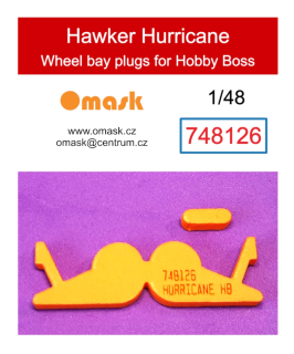 748126 1/48 Hawker Hurricane wheel bay plugs (for Hobby Boss)